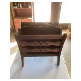 Wood Magazine Rack