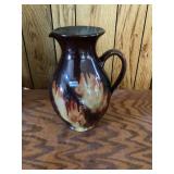 Studio Pottery Glazed Pitcher