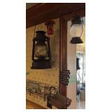 Assorted Lanterns and Kitchen Items
