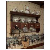 Floral Motif Porcelain Tea Set