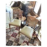 Vintage Leg-O-Matic folding chair (8) tear in 1