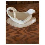 Gravy Dish with Matching plate