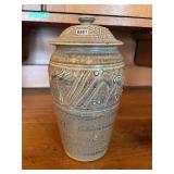 Studio Pottery Lidded Jar