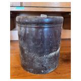 Stoneware Storage Crock with Number Two Designation