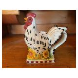 Decorative Ceramic Rooster Teapot