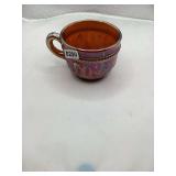 Dugan Carnival Glass Stork & Rushes Pattern