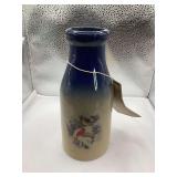 Stoneware Milk Bottle
