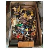 Assorted Toy Plastic Figures and Accessories