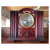 Wooden Quartz Mantle Clock
