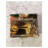 Disney Pirates of the Caribbean Ocean-Drenched Jack Sparrow with Exploding Longboat Action Figure