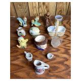 Ceramic and Porcelain Assorted Decorative Pieces