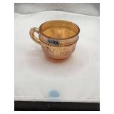 Dugan Carnival Glass Stork & Rushes Pattern