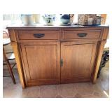 Saginaw Furniture Shops Cabinet with Drawers and Doors, April 12, 1971