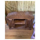 Cabinet 41” W x 20 1/2” D x 27” T Solid Oak