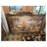 Framed Pastoral Scene Print