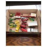 Assorted Farm Toys - Tractors, Trucks, and Trailers