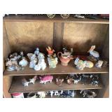 Assorted Figural Ceramics and Miniature Collectibles