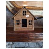 Cast Iron cabin Tealight holder