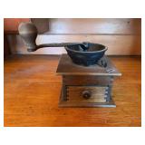 vintage W.H. Co Coffee grinder 
with Drawer