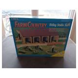 ERTL Farm Country Riding Stable Set UNOPENED