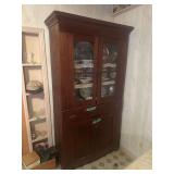 Walnut Cupboard, Civil War Era, 1 Board Sides, NICE!!