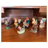 Assorted Ceramic Poultry Figurines