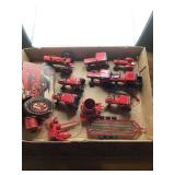 Farmall Toy Tractor and Equipment Assortment