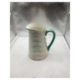 Stoneware Pitcher 5” T ( HAS A FEW CHIPS ON THE BOTTOM)