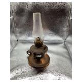 Miniature Oil Lamp 7 5/8”T