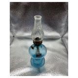 Minature Oil Lamp 7” T