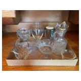 Assorted Pressed Glassware Collection