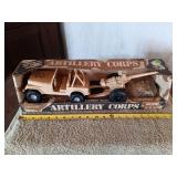 Artillery Corps 10-Piece Playset with Vehicle and Cannon
