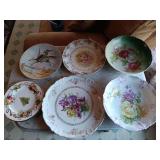 Decorative Plates and Bowls Assortment