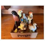 Group of Assorted Ceramic Bird Figurines