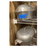 Lidded Oval Aluminum Roasting Pan