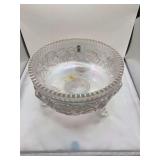 Imperial Glass Bowl Lustre Rose