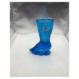 Antique Victorian B&H Boot Vase