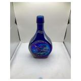 Wheaton flask Carnival Glass Bottle, Apollo 11 Moon Landing Commemorative