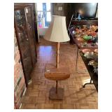 Drop Leaf Table / Lamp