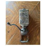 Wall mounted coffee grinder Arcade MFC Crystal or jewel model labled Queen