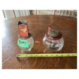 Glass Jar Food Graters - Two Piece Set