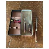 Fork, Knife & Knife Sharpener