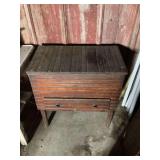 Wood Wash Stand with Drawer