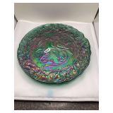 Imperial car Carnival Glass Plate from the Twelve Days Of Christmas Series