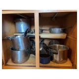 Assorted Kitchen Utensils and Cookware