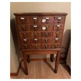 Library Bureau Sole Makers Card Catalog Cabinet