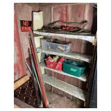 Shelf with Various Items