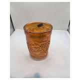 Imperial Glass Carnival Glass Tumbler
