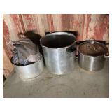 Aluminum Cooking Pots - Assorted Sizes