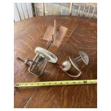 Lot of Two Metal Hand Mixers